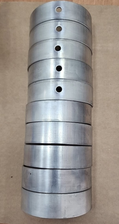 Вкладыши коренные Р1 740.60Д-1000102 (7405-1000102) ДААЗ (демонтаж)