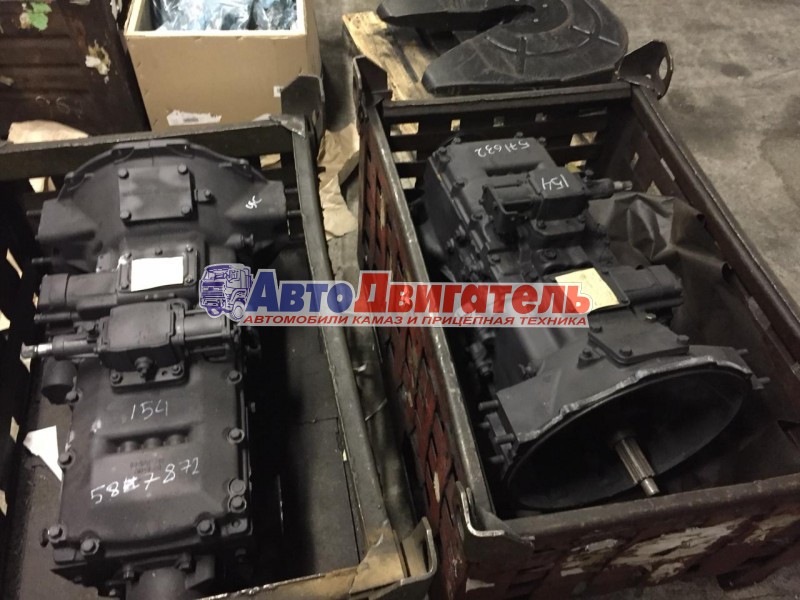 Кпп 154-1700051-20 с делителем (ПАО КАМАЗ)