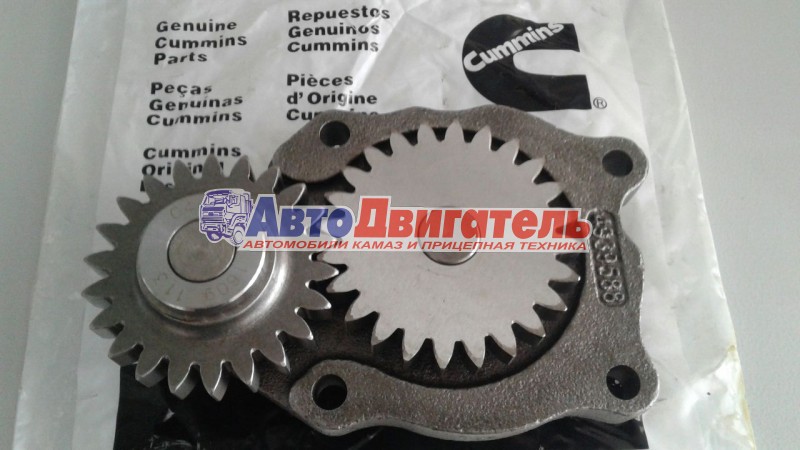 Насос масляный 4939588. 4939586, 4897481, 3971544 Cummins 4/6ISBe,ISDe