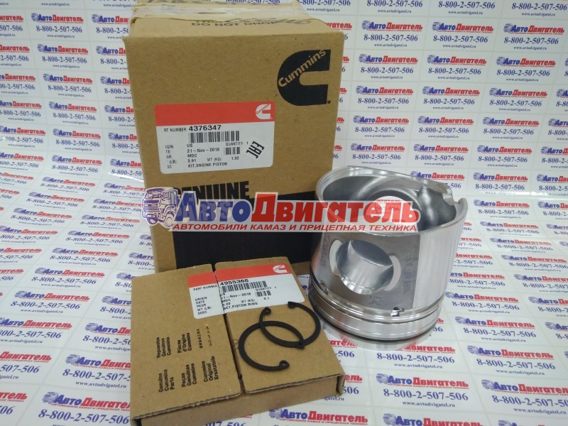 Поршневая группа РО 4376347 Cummins 4/6ISBe V=4.5/6.7 Евро 4 ОРИГИНАЛ ЕВРОПА