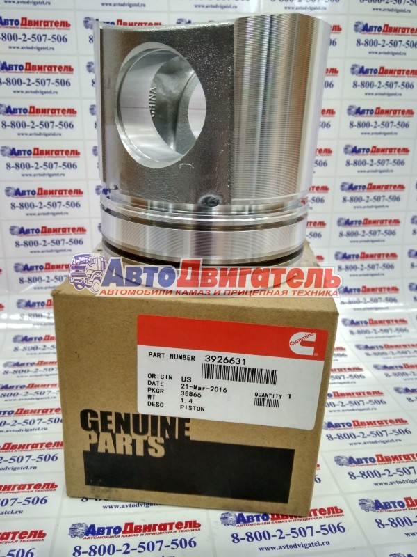Поршень р0 d=52mm 3926631 Cummins 4/6вт, eqb5.9, bta