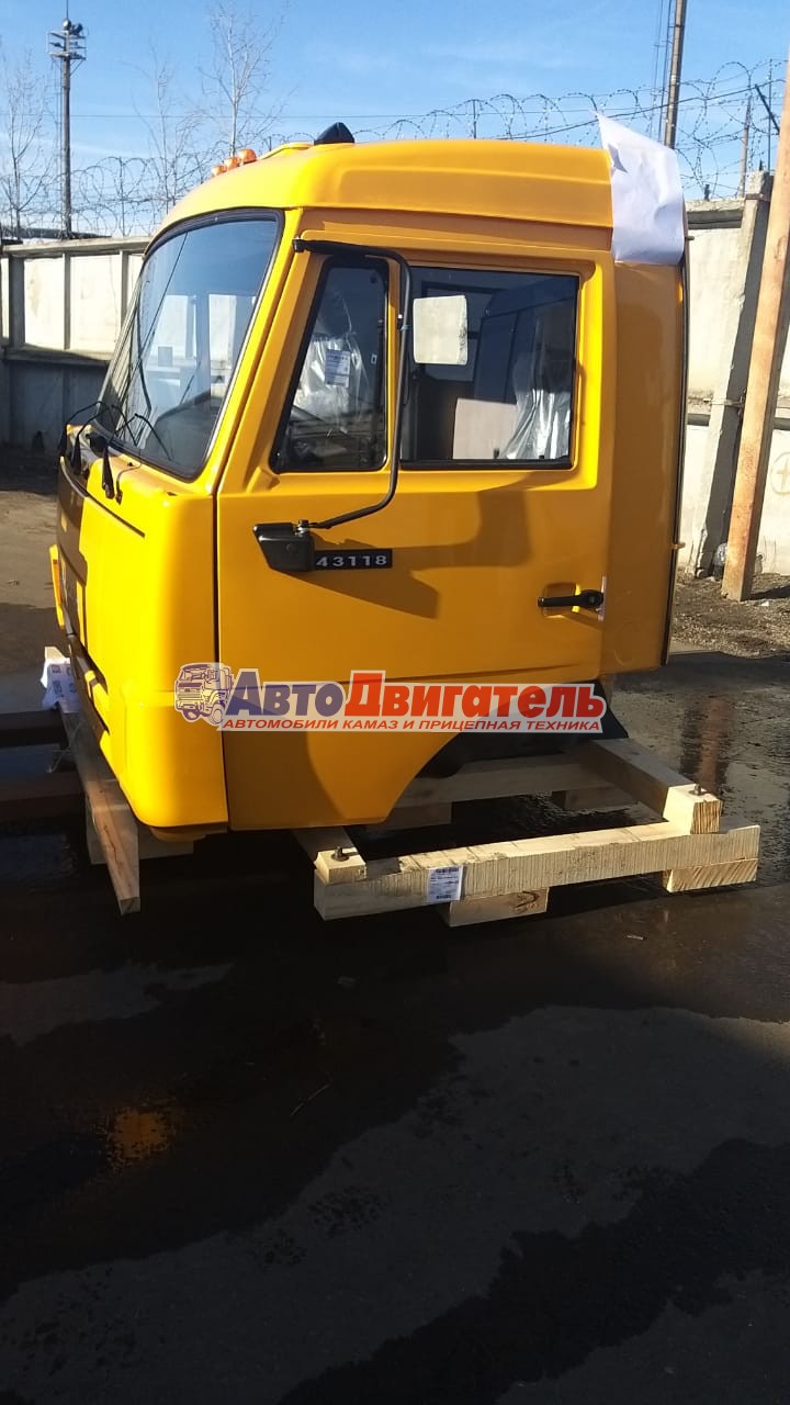 Кабина КамАЗ 43118-5099530-17 без спального места ПАО КАМАЗ